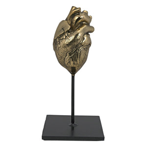 Heart, Brass and Iron-Noir Furniture-Blue Hand Home