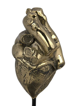 Heart, Brass and Iron-Noir Furniture-Blue Hand Home