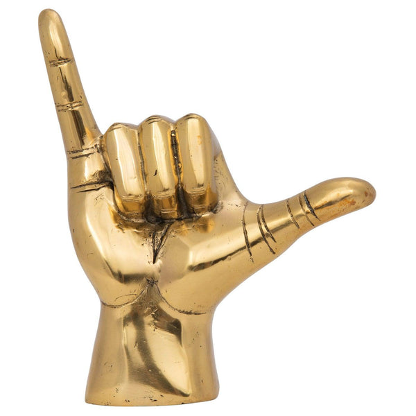 Hawaiian, Brass-Noir Furniture-Blue Hand Home