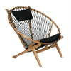 Mateo Chair, Bleached Teak-Noir Furniture-Blue Hand Home