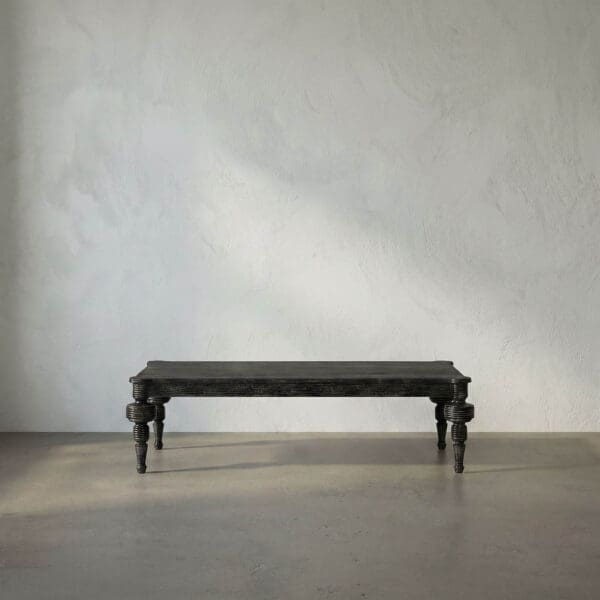 Stockholm Coffee Table, Black Walnut-Noir Furniture-Blue Hand Home