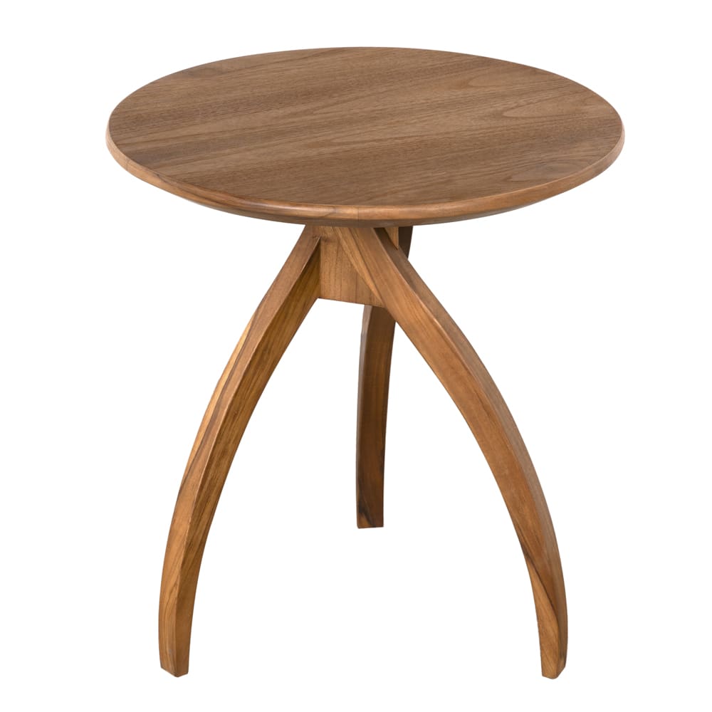 Vikram Side Table, L-Blue Hand Home