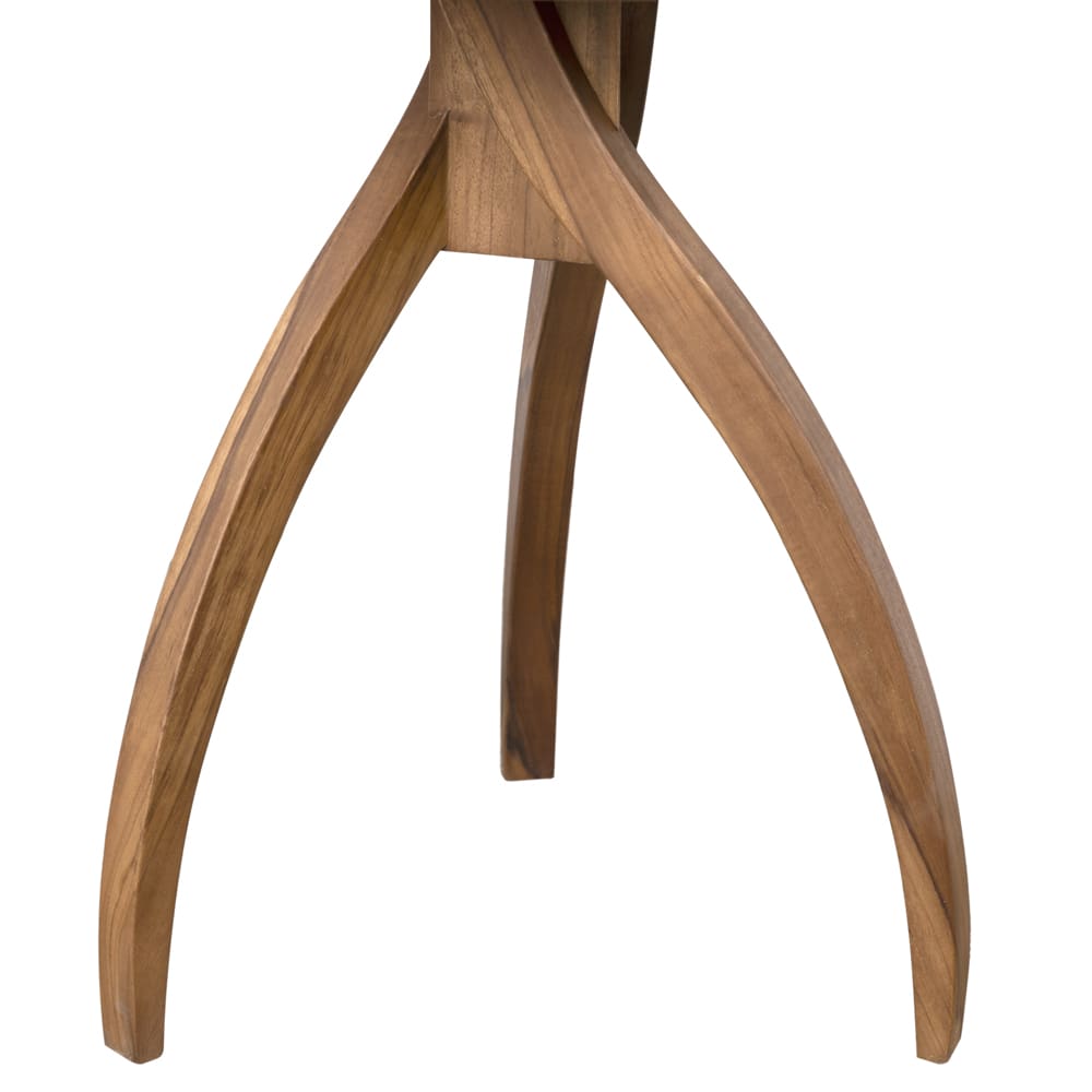 Vikram Side Table, L-Blue Hand Home