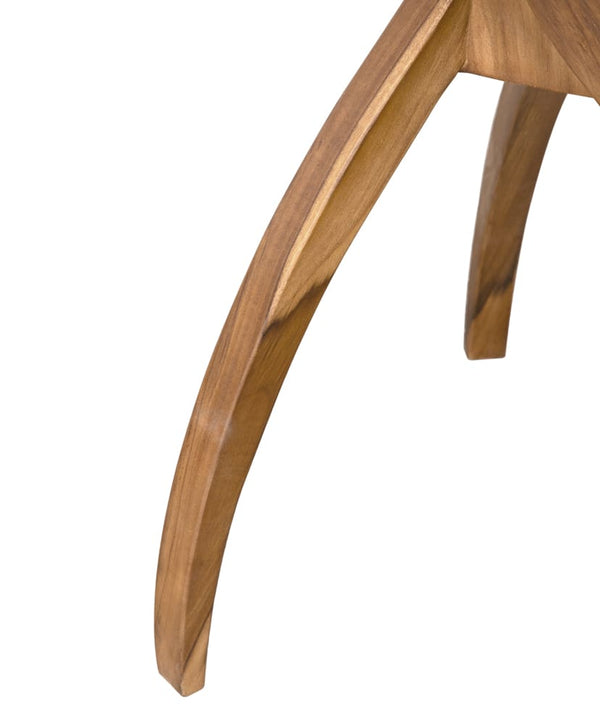 Vikram Side Table, L-Blue Hand Home