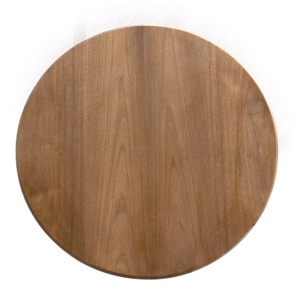 Vikram Side Table, M-Blue Hand Home