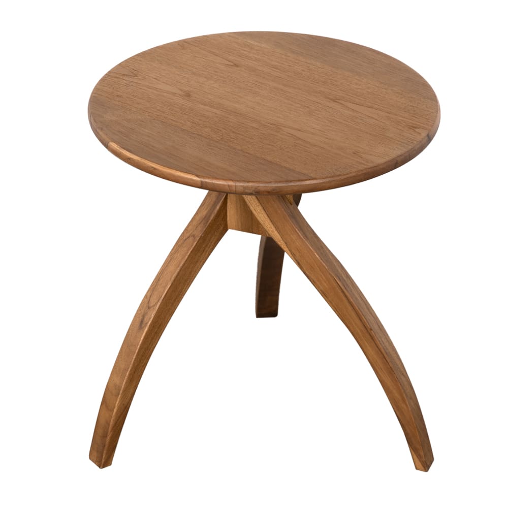 Vikram Side Table, S-Blue Hand Home