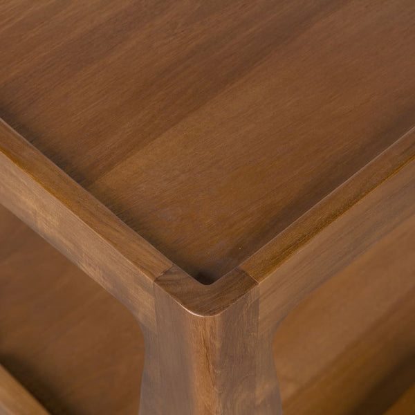 Kabbal Side Table, Low-Blue Hand Home