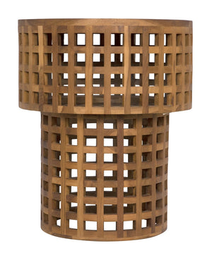 Flynn Side Table by Noir-Blue Hand Home