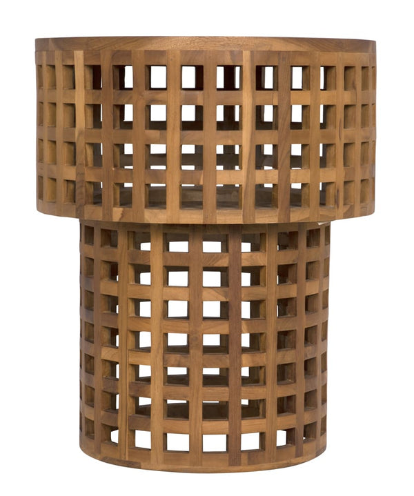 Flynn Side Table by Noir-Blue Hand Home