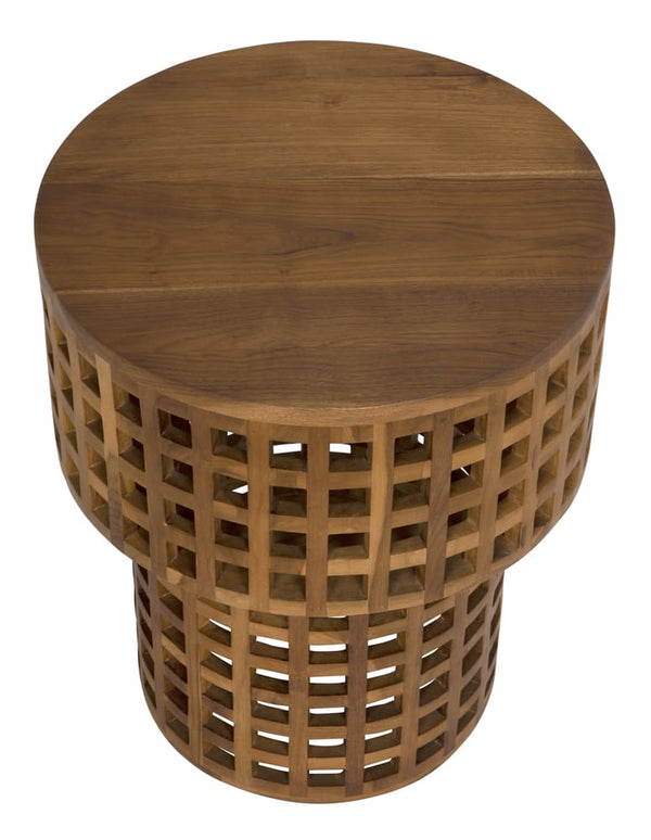 Flynn Side Table by Noir-Blue Hand Home