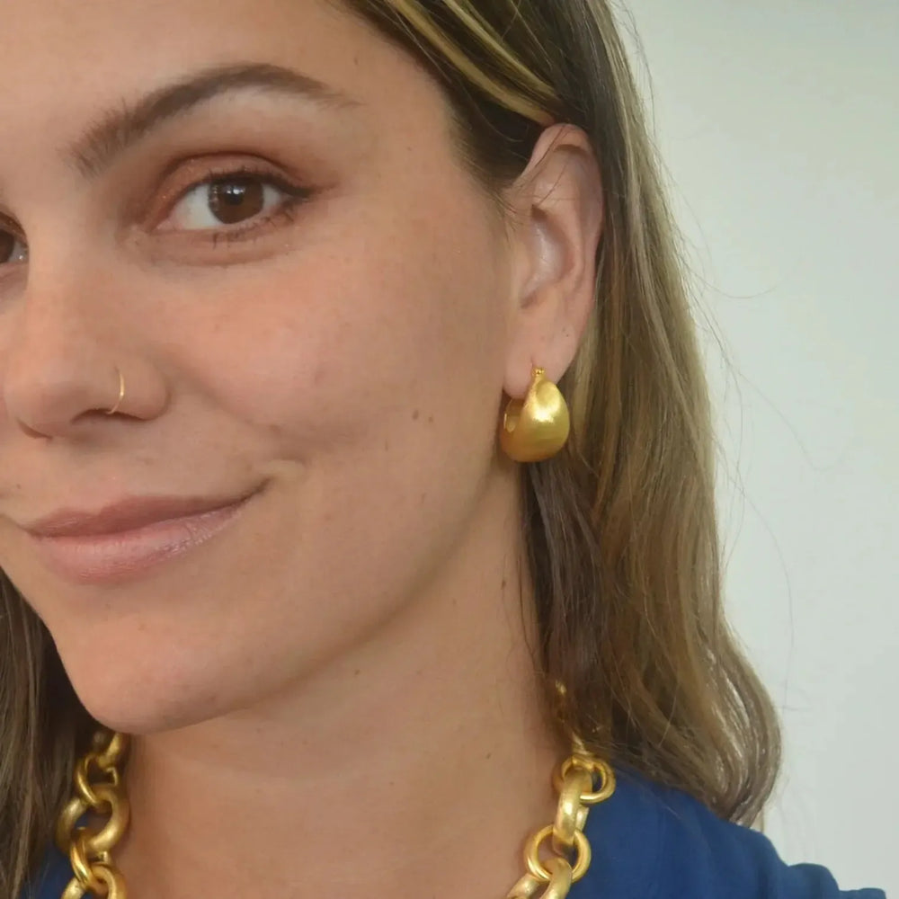 Magda Earrings-Blue Hand Home