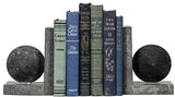 Marble Bookends-Noir Furniture-Blue Hand Home