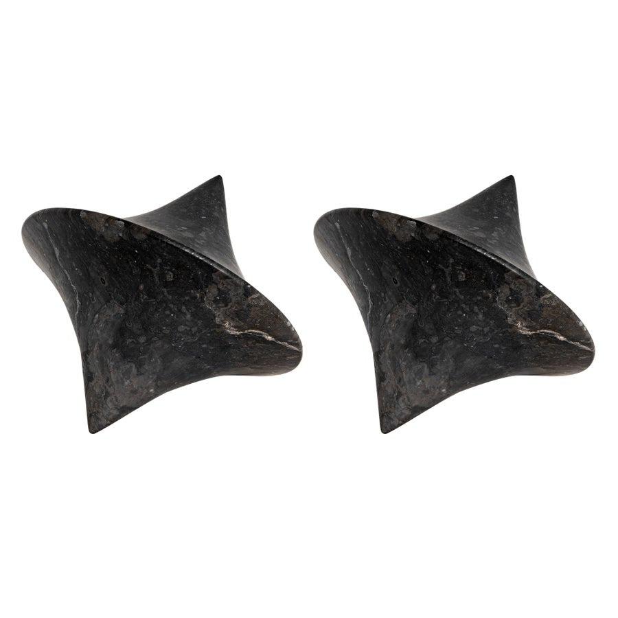 Simone Object, Set of 2-Noir Furniture-Blue Hand Home