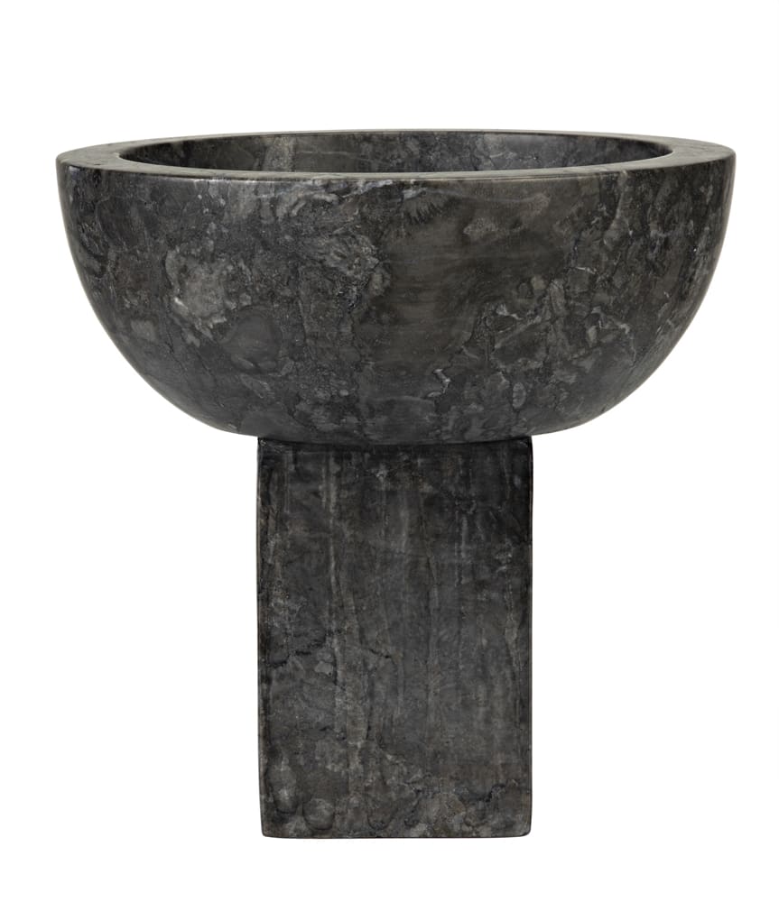 Zeta Bowl-Noir Furniture-Blue Hand Home