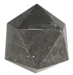 Polyhedron Object-Blue Hand Home