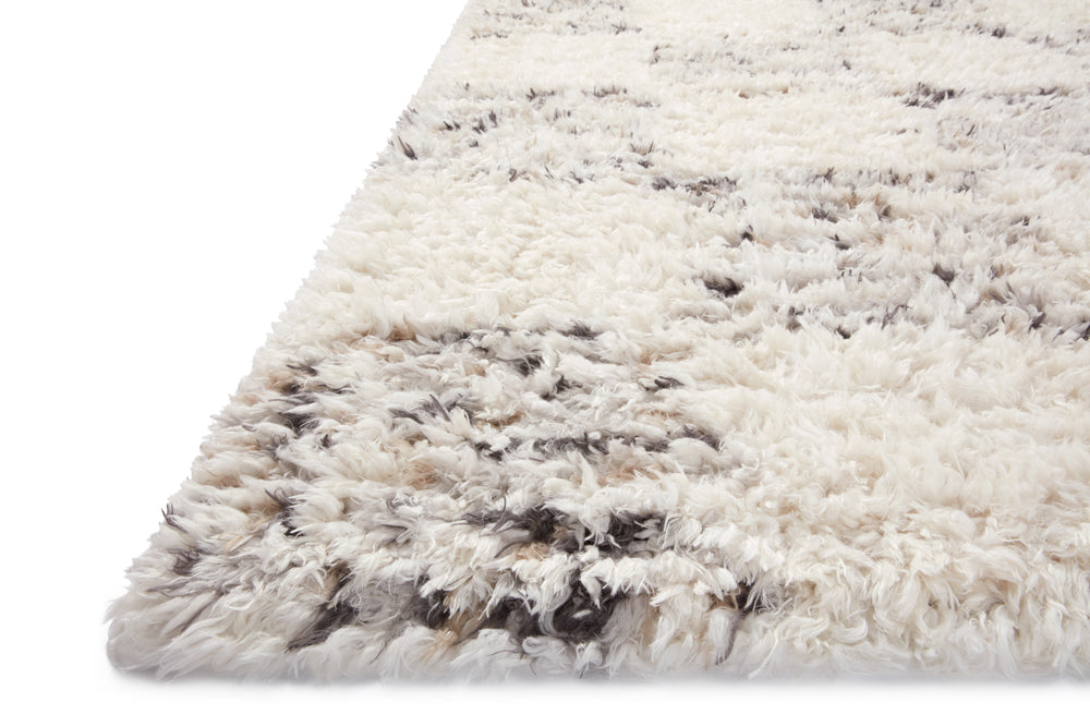 Angela Rose x Loloi Amira Rugs - Ivory / Granite-Blue Hand Home