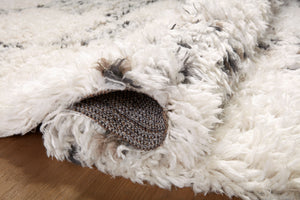 Angela Rose x Loloi Amira Rugs - Ivory / Granite-Blue Hand Home