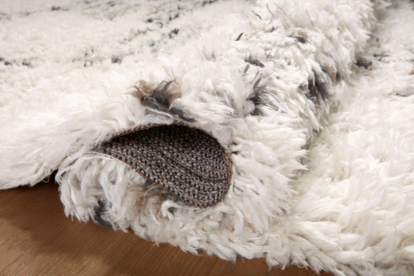 Angela Rose x Loloi Amira Rugs - Ivory / Granite-Blue Hand Home