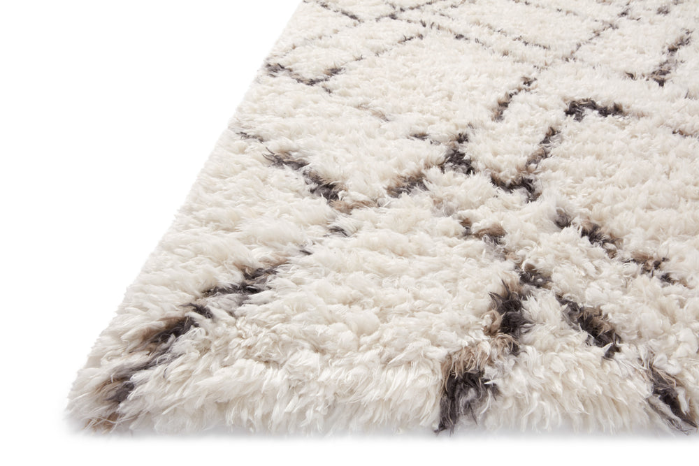 Angela Rose x Loloi Amira Rugs - Ivory / Bark-Blue Hand Home