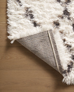 Angela Rose x Loloi Amira Rugs - Ivory / Bark-Blue Hand Home