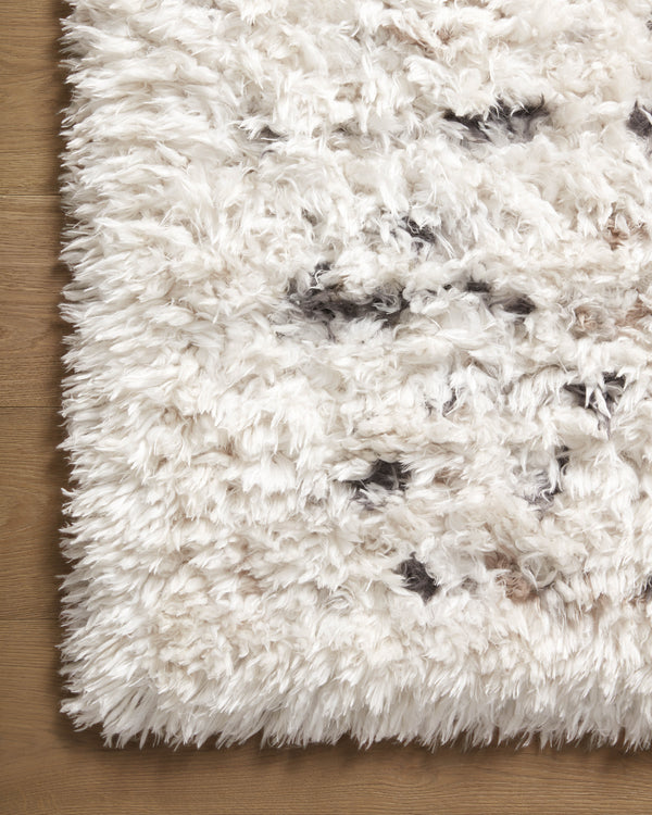 Angela Rose x Loloi Amira Rugs - Ivory / Multi-Blue Hand Home