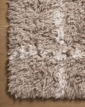 Angela Rose x Loloi Amira Rugs - Khaki / Ivory-Blue Hand Home