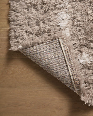 Angela Rose x Loloi Amira Rugs - Khaki / Ivory-Blue Hand Home