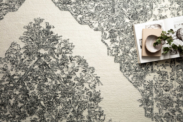 Magnolia Home by Joanna Gaines x Loloi Annie Rug - White / Black-Blue Hand Home