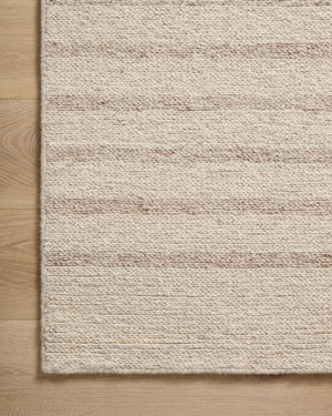 Magnolia Home by Joanna Gaines x Loloi Ashby Rug - Oatmeal / Sand-Blue Hand Home