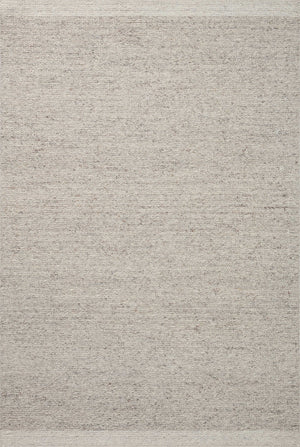Loloi Ashby Rug Collection - Silver / Ivory - Magnolia Home by Joanna Gaines-Blue Hand Home