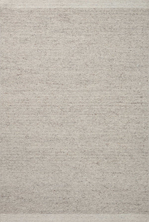 Magnolia Home by Joanna Gaines x Loloi Ashby Rug - Silver / Ivory-Blue Hand Home