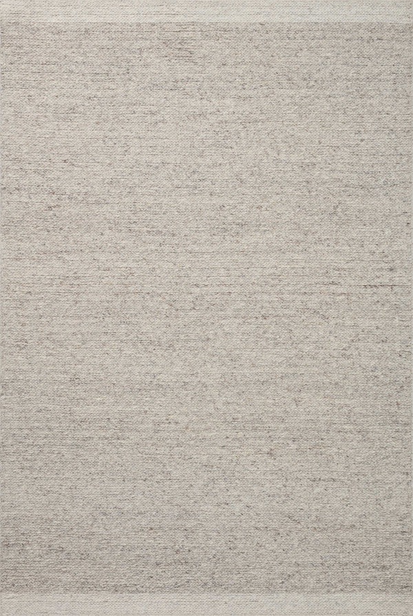 Magnolia Home by Joanna Gaines x Loloi Ashby Rug - Silver / Ivory-Blue Hand Home