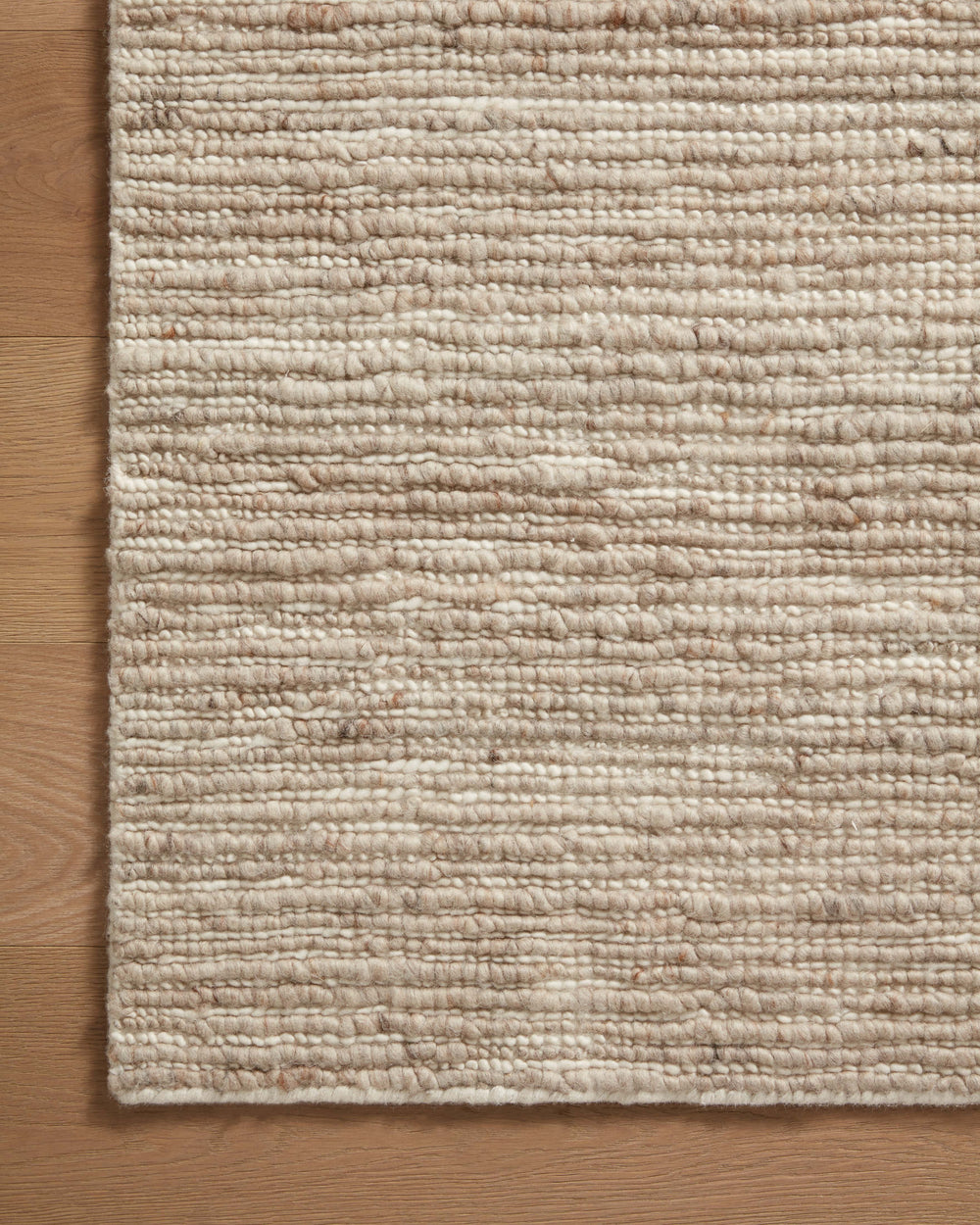 Magnolia Home by Joanna Gaines x Loloi Ava Rug - Natural / Ivory-Blue Hand Home