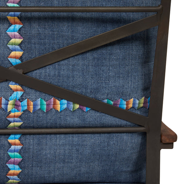 Cisco Home Alcott Chair-Blue Hand Home