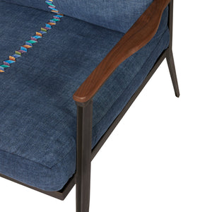 Cisco Home Alcott Chair-Blue Hand Home