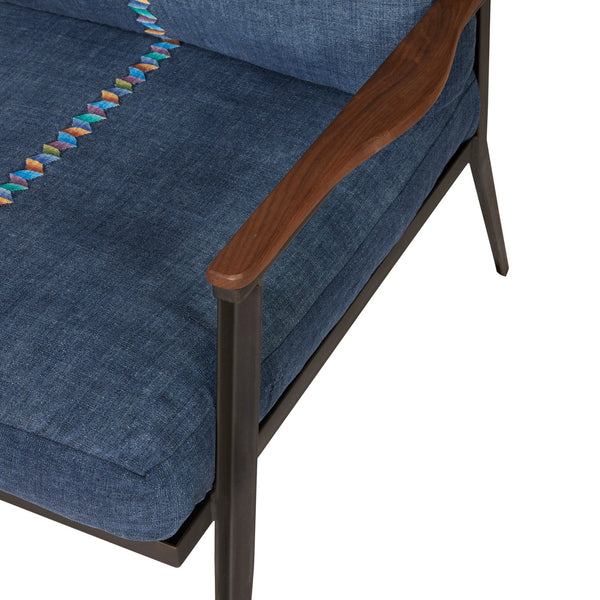 Cisco Home Alcott Chair-Blue Hand Home