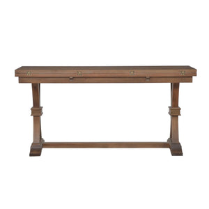 Bramble Archer Folding Top Sofa Table In Straw Wash-Bramble-Blue Hand Home