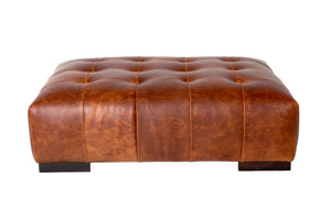 Essentials Cisco Home Arden Ottoman-Blue Hand Home