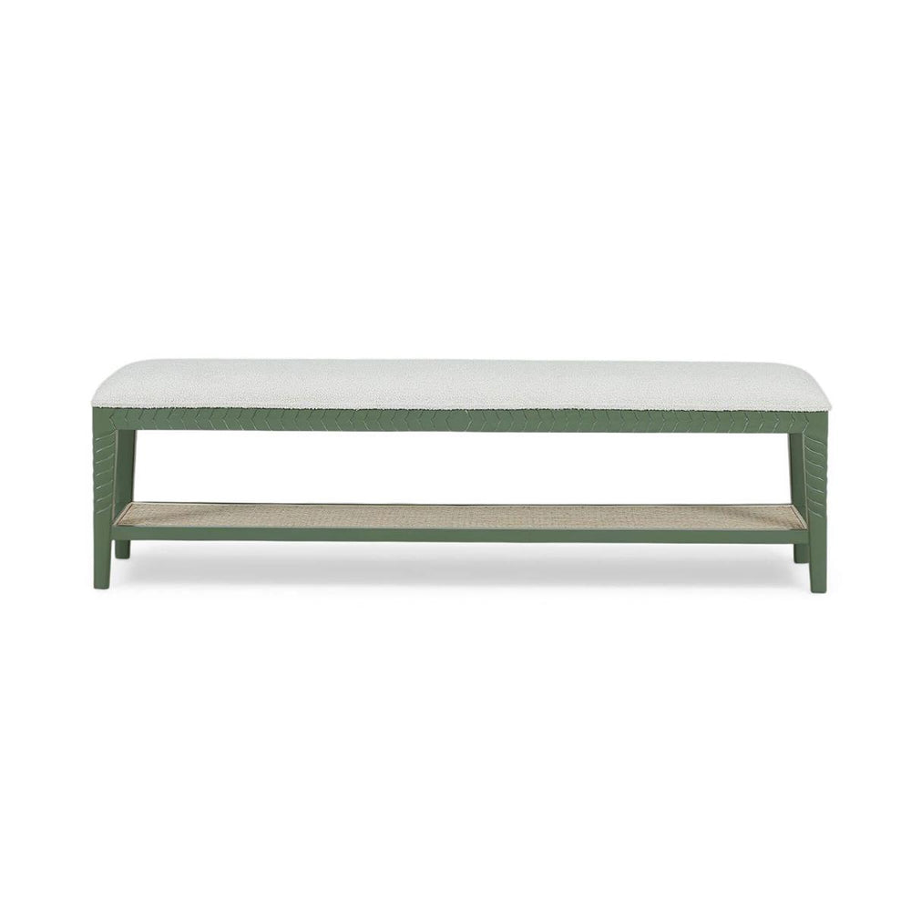Aria Bench Handcrafted Solid Hardwood Bench by Co-Blue Hand Home