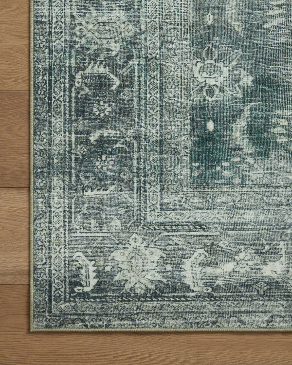 Magnolia Home by Joanna Gaines x Loloi Banks Rug - Blue / Lagoon-Blue Hand Home