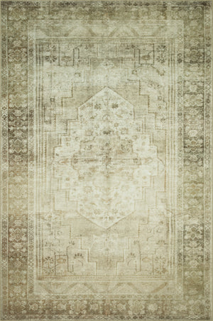 Magnolia Home by Joanna Gaines x Loloi Banks Rug - Natural / Granite-Blue Hand Home