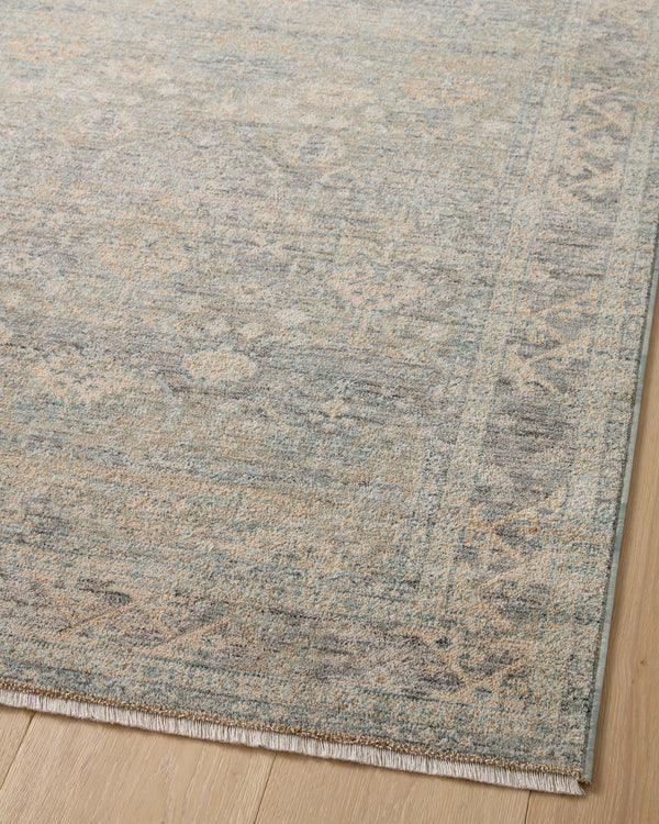 Angela Rose x Loloi Blake Rugs - Sky / Beige-Blue Hand Home