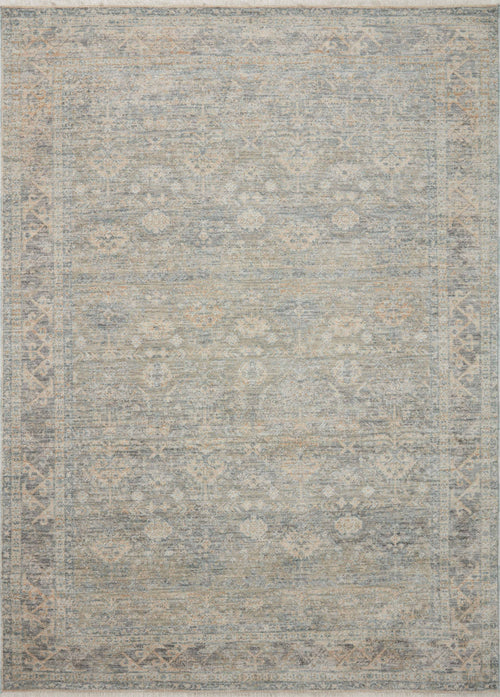 Angela Rose x Loloi Blake Rugs - Sky / Beige-Blue Hand Home