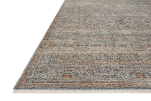 Angela Rose x Loloi Blake Rugs - Ocean / Mocha-Blue Hand Home