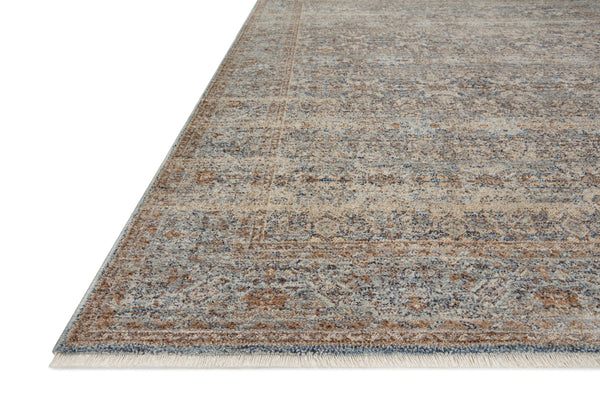 Angela Rose x Loloi Blake Rugs - Ocean / Mocha-Blue Hand Home