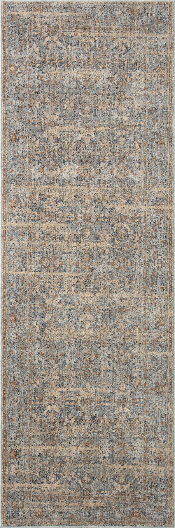 Angela Rose x Loloi Blake Rugs - Ocean / Mocha-Blue Hand Home
