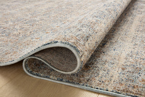 Angela Rose x Loloi Blake Rugs - Ocean / Mocha-Blue Hand Home