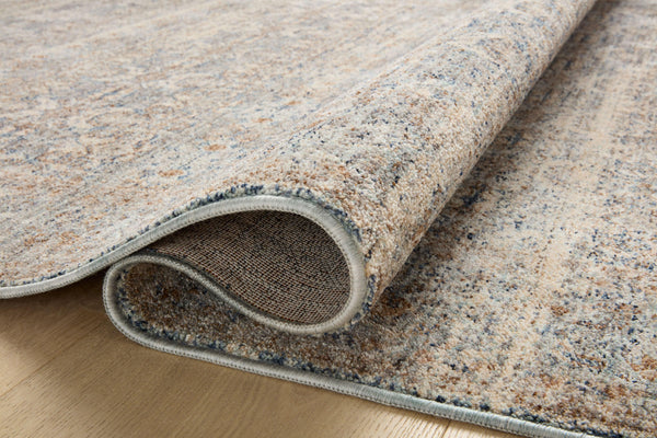 Angela Rose x Loloi Blake Rugs - Ocean / Mocha-Blue Hand Home
