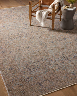 Angela Rose x Loloi Blake Rugs - Taupe / Blue-Blue Hand Home