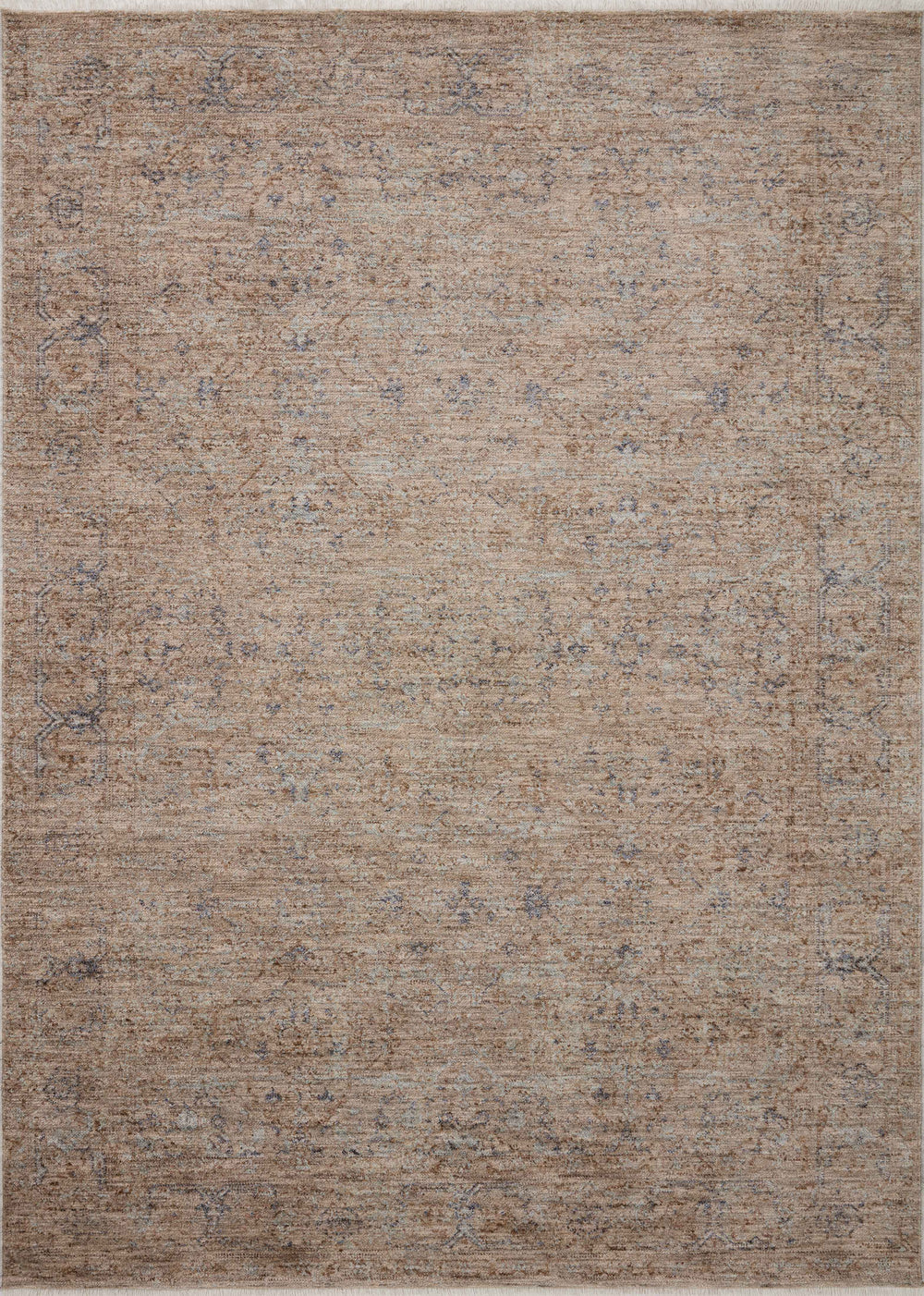 Angela Rose x Loloi Blake Rugs - Taupe / Blue-Blue Hand Home